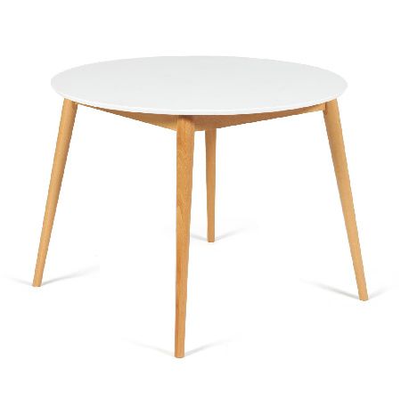 Kitchen Table Tetchair BOSCO 13993 White+Natural (Beech)