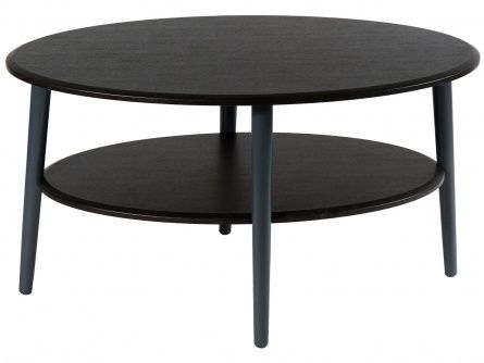 Coffee table Ale 005342, color black, lmdf materials, wood