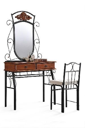 Dressing table (+chair)Tetchair CANZONA 10535 black/red oak