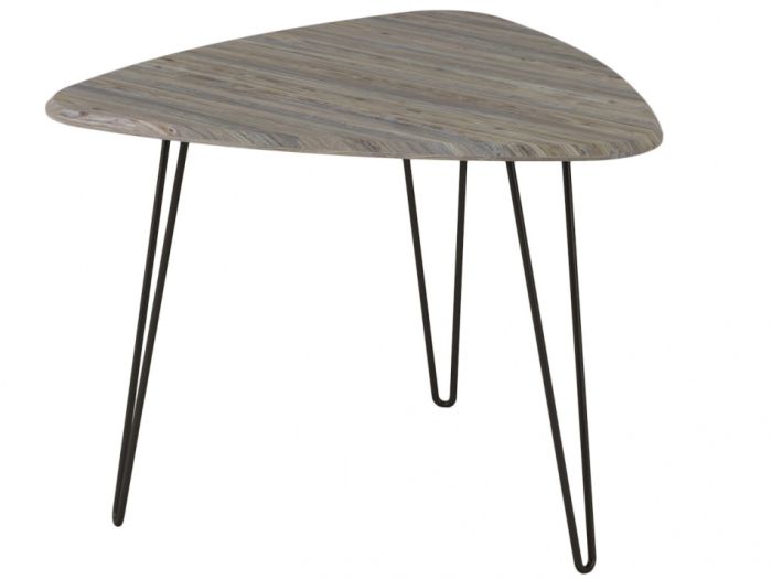 Coffee table Spring 006718, scania dark color, mdf materials, metal