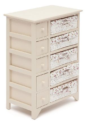 Tetchair Cabas 9743 butter white chest of drawers (ivory)