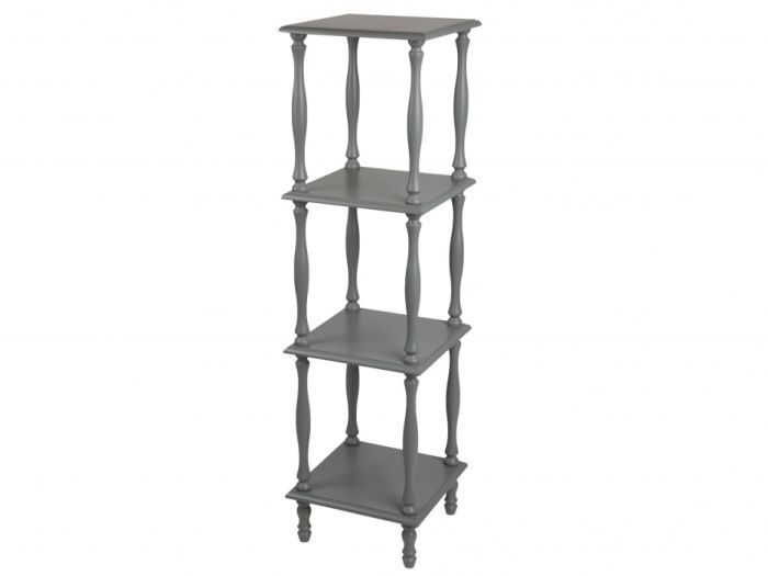 Bookcase P 8 006591, color grey, materials beech, mdf