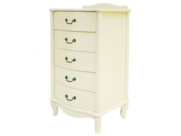 Juliet 005775 chest of drawers, champagne oak color, mdf materials, veneer, lmdf