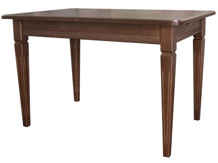 Vasco kitchen table In 87H 005482, walnut color, materials beech, MDF, plywood