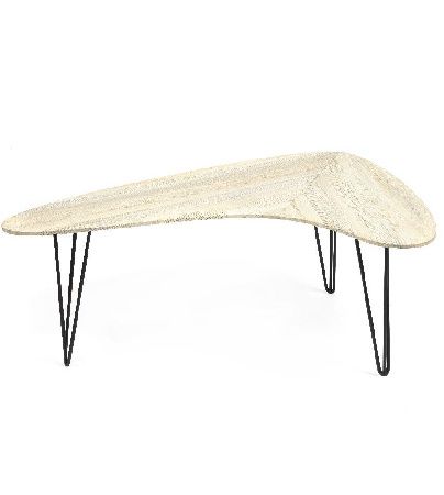 Coffee table Tetchair WOLCOT 14411 Scania natural (black legs)