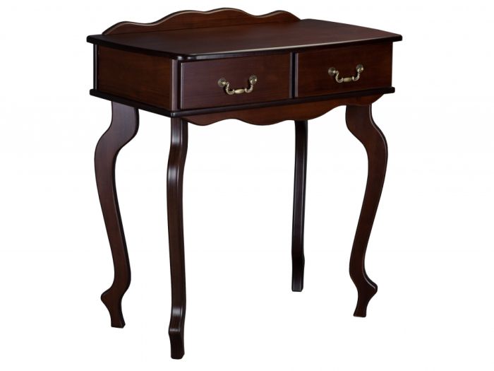 Berger console 002485, dark brown color, beech, MDF materials