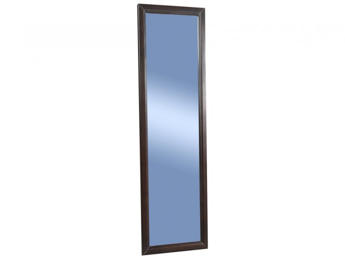 Wall mirror Selena 000344, wenge color, materials beech, mdf, mirror