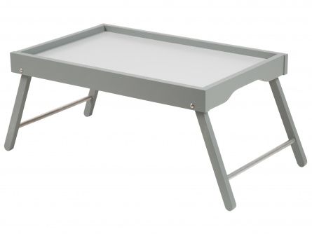 Table tray Selena 006589, color grey, materials beech