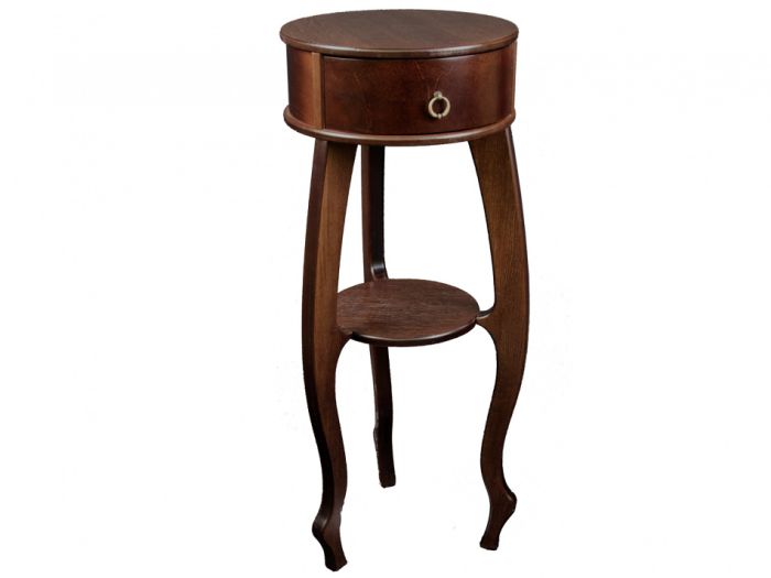 Berger stand 000884, dark brown color, materials beech, mdf