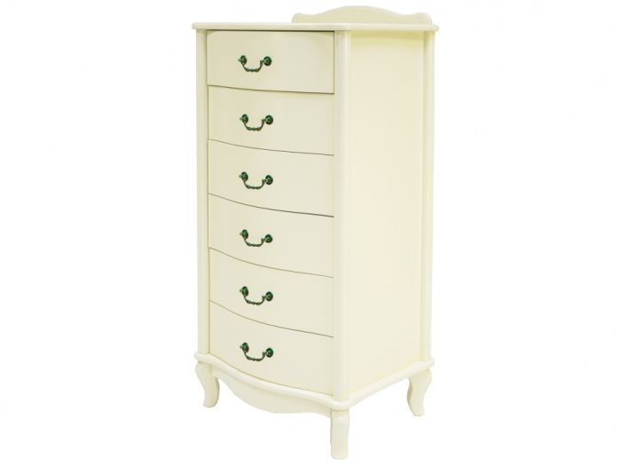 Juliet 005778 chest of drawers, champagne oak color, mdf materials, veneer, lmdf