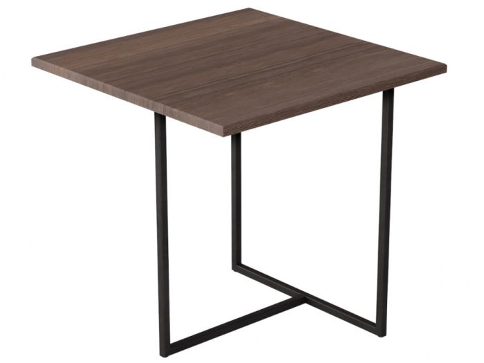 Becco 001310 coffee table, brown color, mdf materials, metal