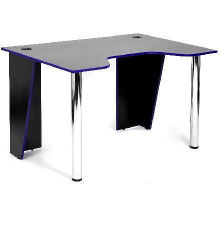 Computer table Tetchair NEO 15117 black/blue black/blue edge