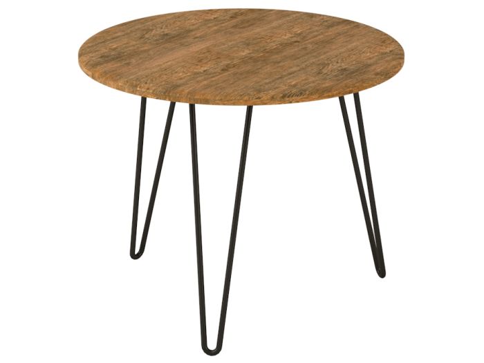 Reed 006356 coffee table, American oak color, lmdf materials, metal