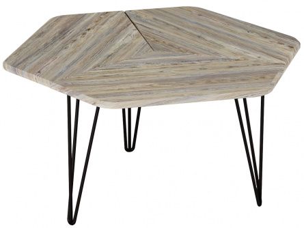 Oldem 006344 coffee table, scania dark color, lmdf materials, metal