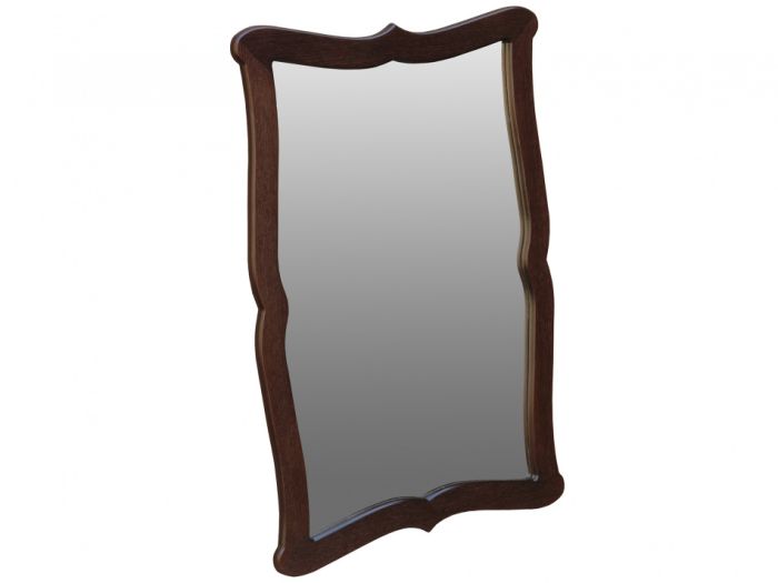 Mounted mirror Berger 002346, dark brown color, mirror materials, mdf