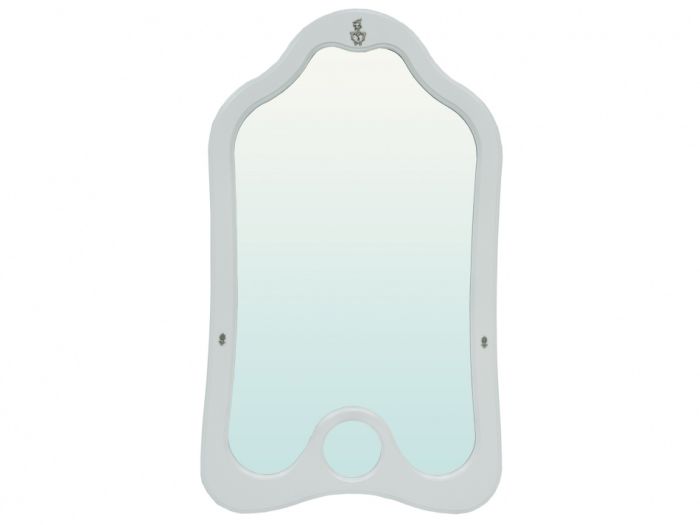 Juliet 005758 mirror, milk oak color, mdf materials, veneer, lmdf,mirror