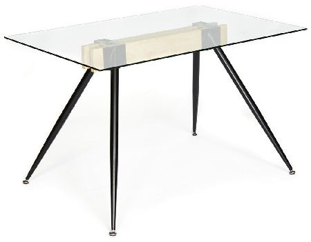 Tetchair RONDO 13407 Table transparent/natural/Black