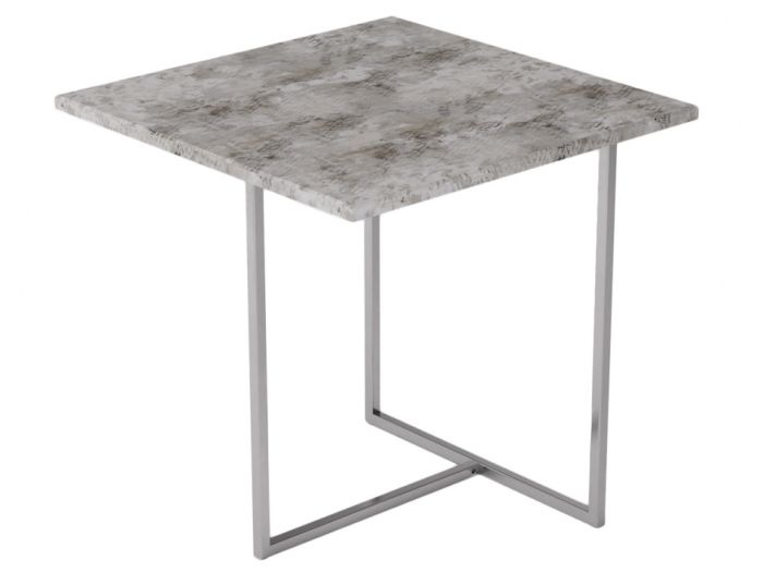 Becco 001791 coffee table, grey color, mdf materials, metal