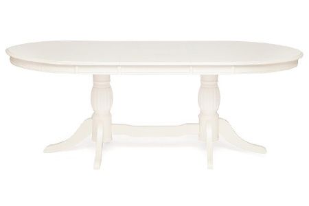 Kitchen table Tetchair LORENZO 13547 pure white (402)