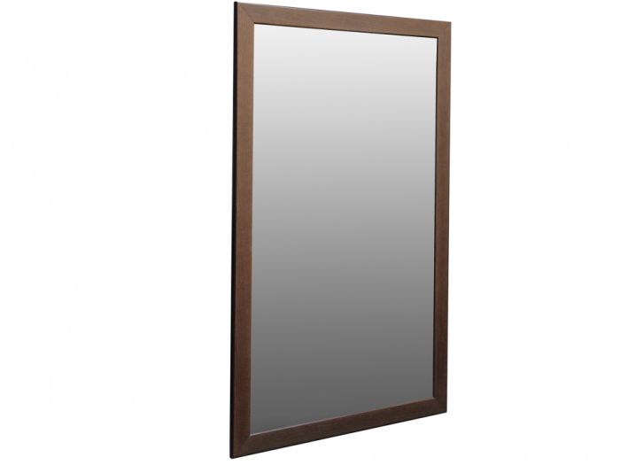 Lucia 000833 mirror, dark brown color, mirror materials, mdf