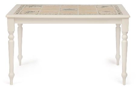 Table Tetchair 10562 butter white