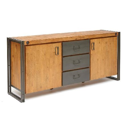 Tetchair CITY chest of drawers 12531 brown smoke (smoke brown B034)