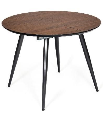 Tetchair ECLIPSE 13608 table dark walnut/black