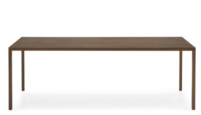 Table M-city HERON WOOD 59911, metal walnut, wood walnut