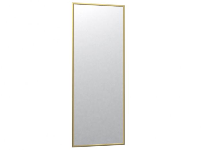 Wall mirror Seletta-6 004884, color matte gold, materials mirror, pvc