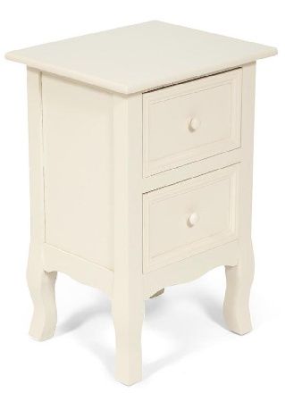 Bedside table Tetchair 13960 butter white (ivory)