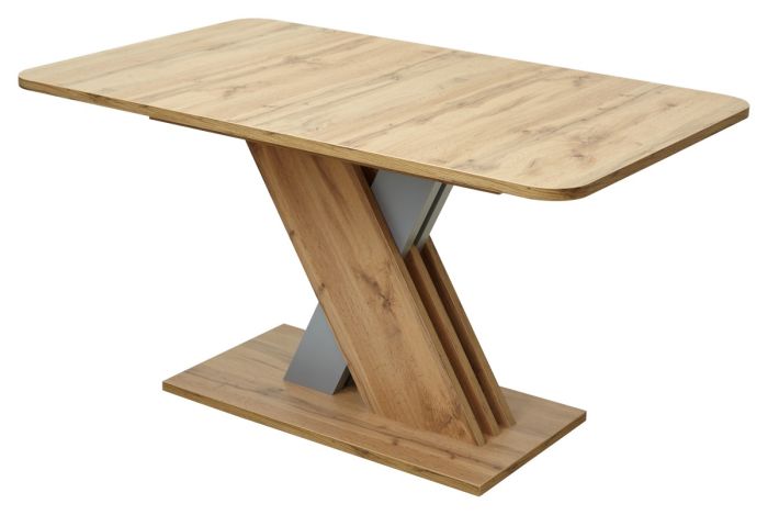 Table M-city EXEL 61377, mdf oak, mdf oak truffle