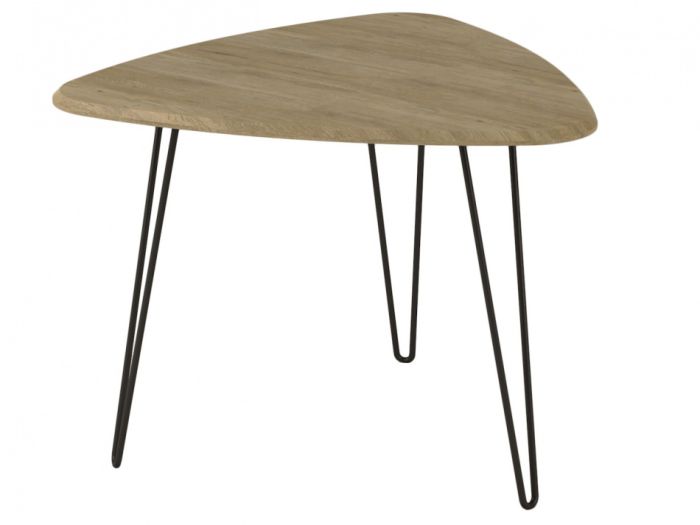 Coffee table Spring 006689, sonoma oak color, mdf materials, metal