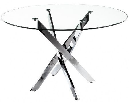 Woodville Table 11318 Komo 110 Chrome