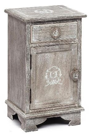 Bedside Table Tetchair Lilou 12144 Antique Brown