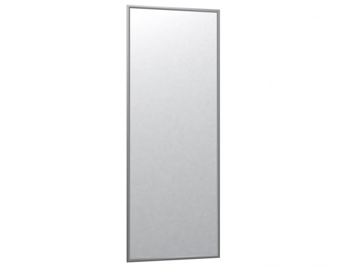 Wall mirror Seletta-6 004885, color matte silver, mirror materials, pvc