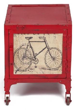 Bedside table Tetchair Safe 11221 red