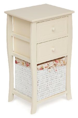 Bedside table Tetchair ARC 10643 butter white (ivory)