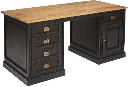 Desk Secret De Maison Black Label 12930 black/natural