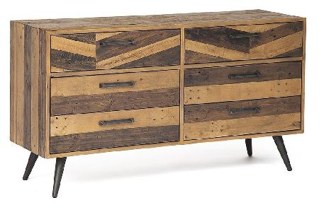 Tetchair ARGO 11753 brown recycled chest of drawers