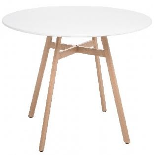 Woodville table 11709 Skandi 80 white