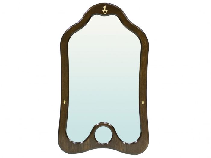 Juliet 000232 mirror, walnut color, mdf materials, veneer, lmdf,mirror