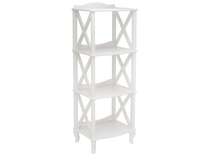 Bookcase rack Juliet 005834, milk oak color, mdf materials, veneer, lmdf