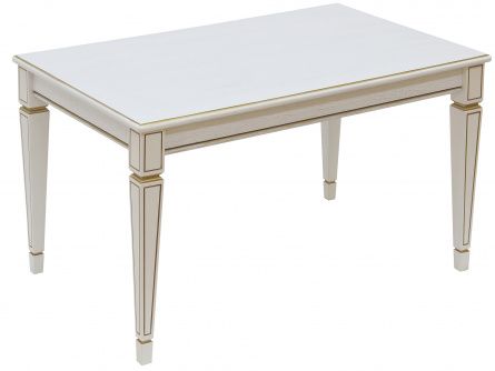 Vasco 001700 coffee table, white ash,gold, beech, mdf, oak veneer